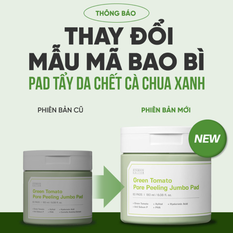 thay đổi bao bì